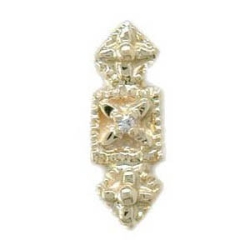 N310 14K 1 DIAMOND SLIDE 